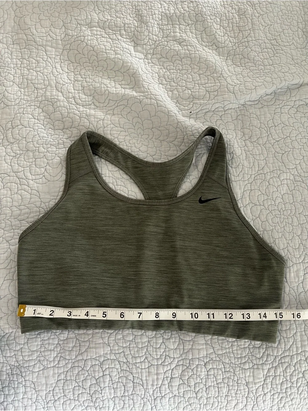 Nike Gray Sports Bra
